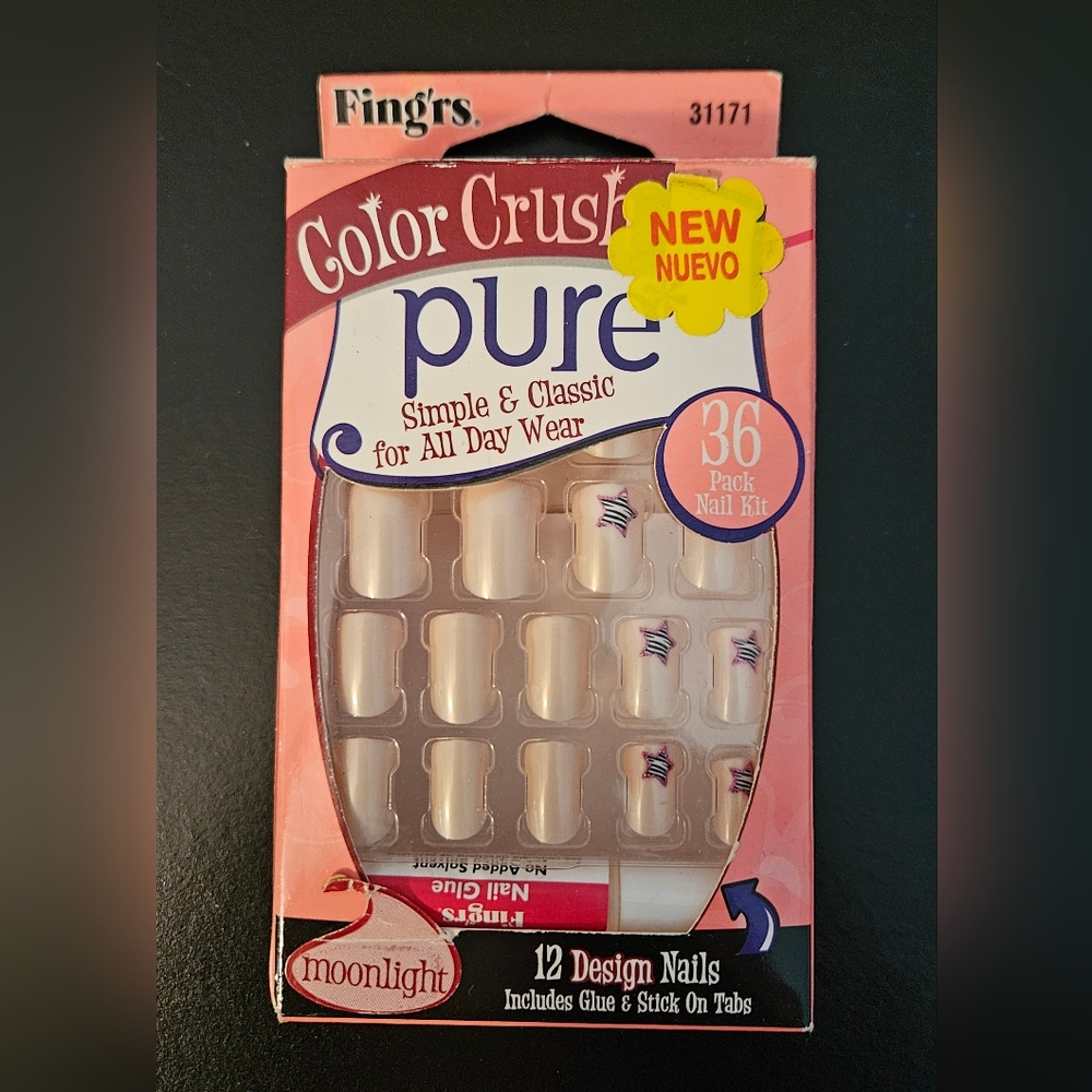 Fing'rs Designer Nails 12 Count